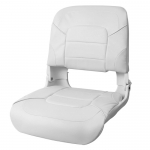 Купить Newstarmarine Сиденье пластмассовое складное с подложкой Newstarmarine All Weather High Back Seat белое 75140W у официального дилера со скидкой