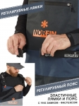 Полукомбинезон забродный Norfin PILOT BOOTFOOT р.45-XL с сапогами резина