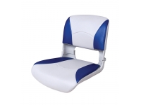 Купить Newstarmarine Сиденье пластмассовое складное с подложкой Newstarmarine Deluxe All Weather Seat, бело-синее 75113WB у официального дилера со скидкой