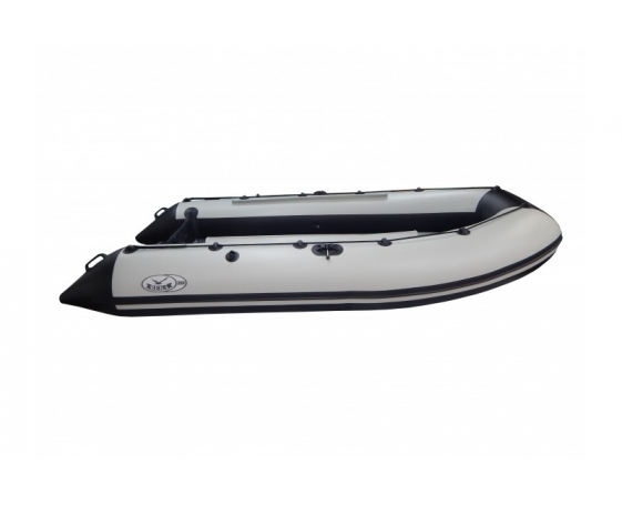 Надувная лодка REKA R355 VIP (привал + лыжи + дублирование + рифленка) КМФ