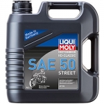 Минеральное моторное масло LIQUI MOLY Motorbike 4T HD-Classic Street SAE 50 4L 1230