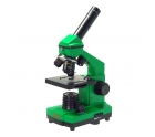 Микроскоп школьный Veber Эврика 40х-400х в кейсе (лайм) 25447