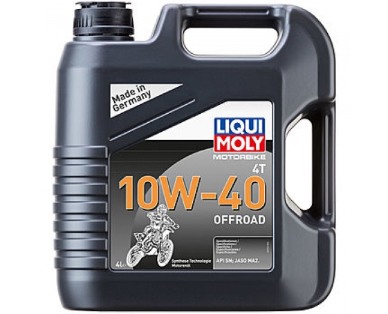 НС-синтетическое моторное масло LIQUI MOLY Motorbike 4T 10W-40 Offroad 4L 3056