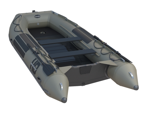 Надувная лодка Badger HD430 (Черный)