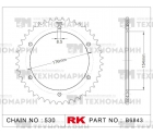 Звезда для мотоцикла ведомая B6843-43 RK Chains