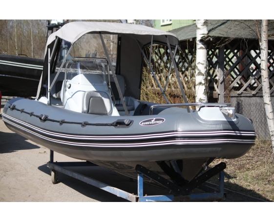 Надувная лодка РИБ Буревестник 530 комплектация №1 (LIGHT)