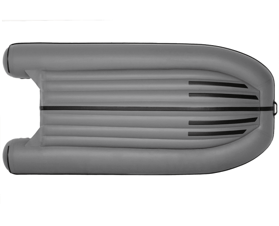 Надувная лодка Фрегат 370 Air (лт, серая)