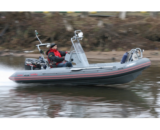 Надувная лодка Риб Мнев Раптор М-550А (алюминиевое дно)