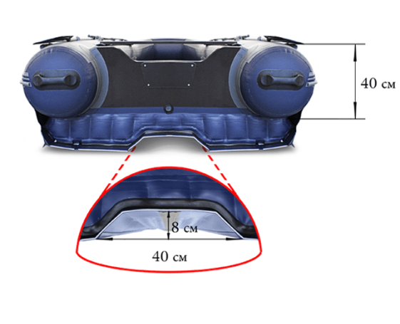 Надувная лодка Флагман DK 390 IJ