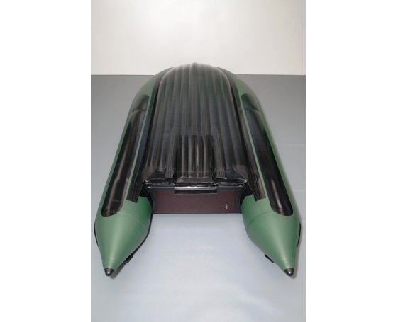 Надувная лодка Solar (Солар)-380 Jet tunnel Зеленый