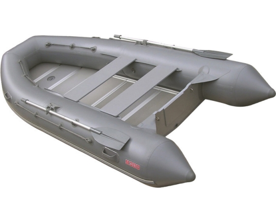 Надувная лодка Мнев Кайман N-380 (12мм. пайолы)