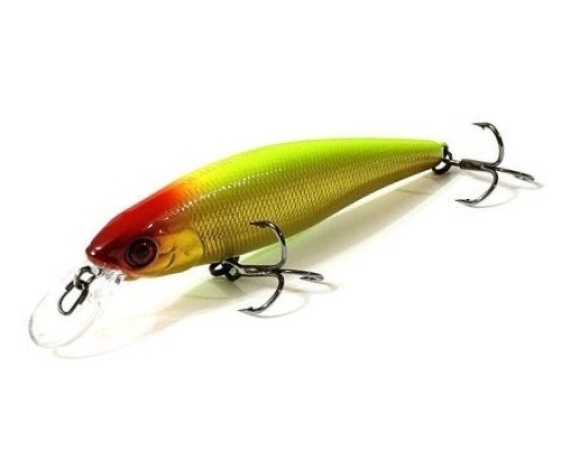 Воблер JACKALL Squad Minnow 80 SP цвет gold & chart