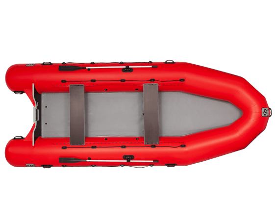 Надувная лодка Фрегат 550 FM Light Jet  (лп, красная) 