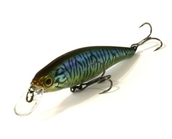 Воблер JACKALL Squad Minnow 80 SP цвет hl bronze blue pike