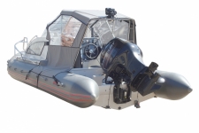Купить Мнев и К Надувная лодка Риб Мнев Раптор М-620АК (алюминиевое дно, каюта)