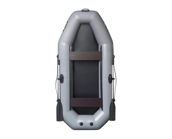 Надувная лодка SibRiver Агул-255 гребная 2-местная (серая)