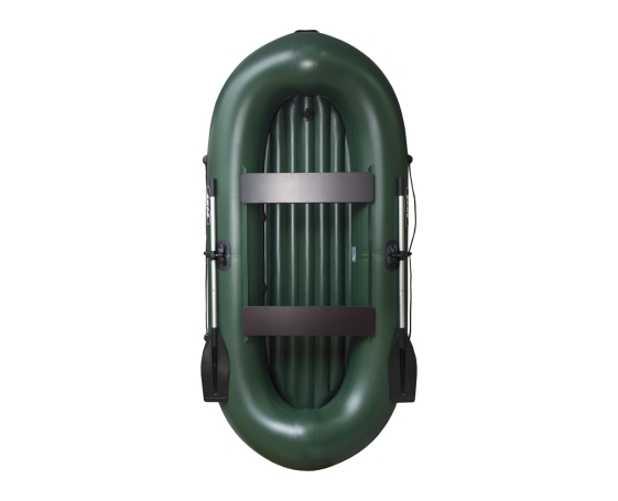 Надувная лодка SibRiver Джой-280 (надувное дно) гребная (зеленая)