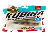 Виброхвосты LJ 3D Series KUBIRA SWIM SHAD 5,0in (12,50)/PG28 3шт.