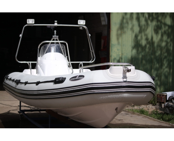 Надувная лодка РИБ Буревестник 530 комплектация №1 (LIGHT)