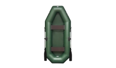 Надувная лодка SibRiver Skiff-260 light гребная 2-местная (серая)