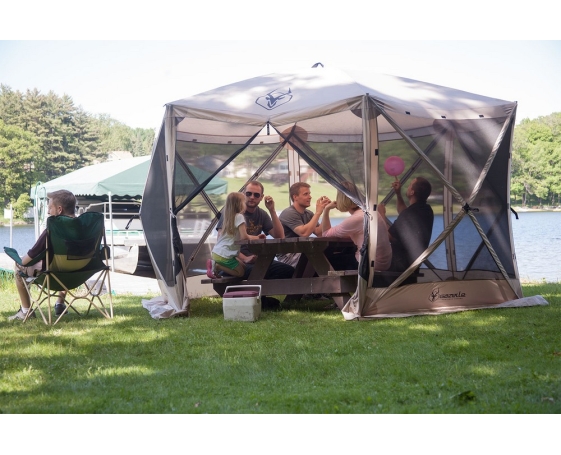 Шатер портативный GAZELLE PORTABLE GAZEBO 6-SIDE арт. 21500