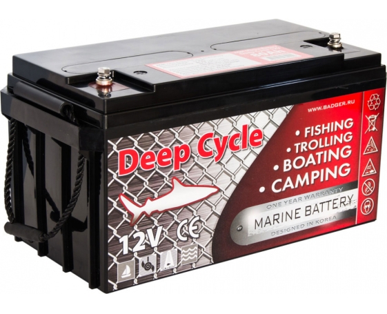 Аккумулятор MARINE DEEP CYCLE AGM герметичный глубокого разряда 12 V арт.6FM80D-X
