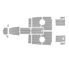 Комплект палубного покрытия для Феникс 510BR, тик серый, Marine Rocket