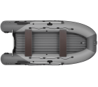 Надувная лодка Фрегат 420 Air (лт, серая)