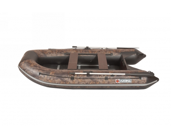 Надувная лодка Yukona (Юкона) 330TSE (AL) -в комплекте с алюминиевым пайлом КАМУФЛЯЖ