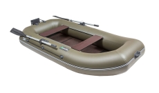 Надувная лодка Пеликан GAVIAL 260НТ навесной транец + слань 1,5м СLASSIC