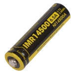 3.7 В, 650 мАч, 6.5 А (Без защиты) IMR NI14500A  NITECORE