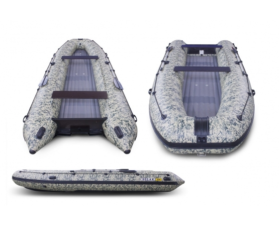 Надувная лодка Solar (Солар) 520 Strela Jet tunnel, Пиксель