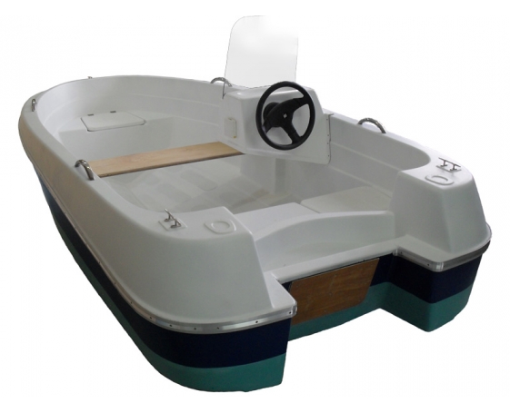 Корпусная лодка Виза-Яхт ВИЗА Легант-350 Белый цвет