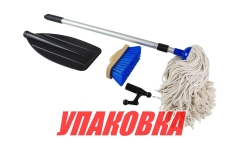 Купить Easterner Комплект разборный багор, щетка, весло (упаковка из 12 шт.) у официального дилера со скидкой