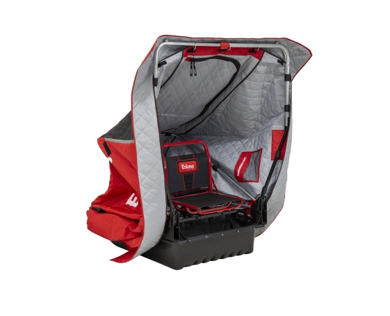 Зимняя палатка на санях Eskimo Wide 1 Inferno- 1 Man, Swivel Seat, Fully Insulated