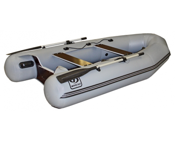 Надувная лодка Фрегат 290 Pro (лп, серая) - фото 3