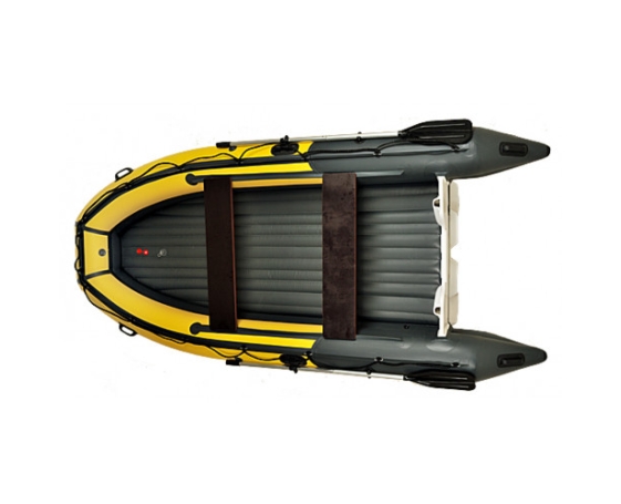 Надувная лодка Angler REEF Skat 350 S НДНД пластиковый транец