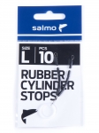 Стопоры резиновые Salmo RUBBER CYLINDER STOPS р.003L 10шт.