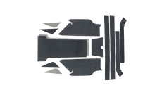 Нескользящий коврик WSM для Yamaha Super Jet 012-222BLK