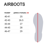 Сапоги зим. Norfin AIRBOOTS с манж. антрац. -50С EVA р.42-43