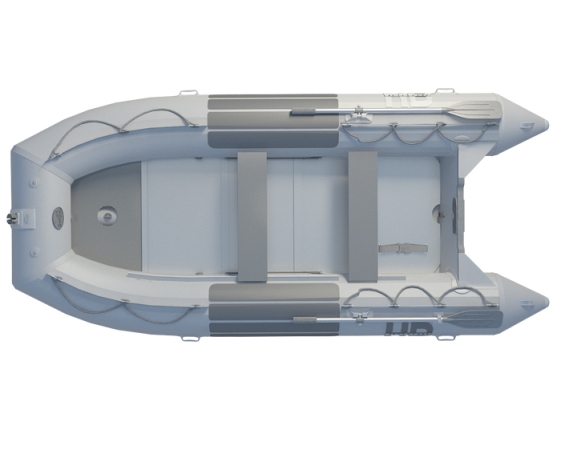 Надувная лодка Badger HEAVY DUTY HD 370 Серый
