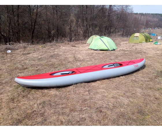 Надувная байдарка Вольный ветер Ангара Expedition 480 закрытая