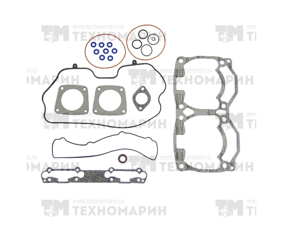 Верхний комплект прокладок SPI BRP 1000 SDI 09-710289