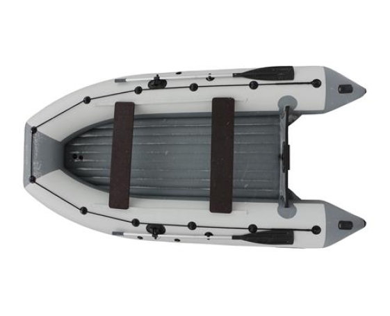Надувная лодка REKA R370 премиум (привал + лыжи + дублирование дна)