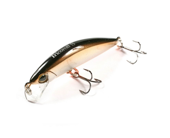 Воблер JACKALL TIMON Tricoroll 47S silver & black
