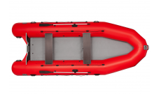 Надувная лодка Фрегат 550 FM Light Jet  (лп, серая) 