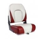 Кресло мягкое складное Craft Pro, обивка винил, цвет белый/красный, Marine Rocket
