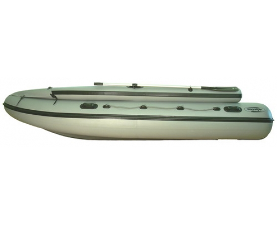 Надувная лодка Фрегат 430 F (лп, серая)
