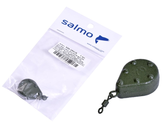 Грузило Salmo с вертл. BUN SWIVEL green 050г