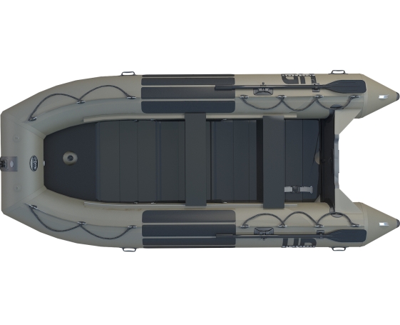 Надувная лодка Badger HD430 (Черный)